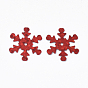 Ornament Accessories, PVC Plastic Paillette/Sequins Beads, Double Face Laser Bright Flake, Christmas Snowflake