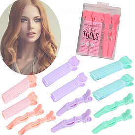 Effortless Volume with Root Teasing Lazy Hair Clips - 4 Piece Set for Women