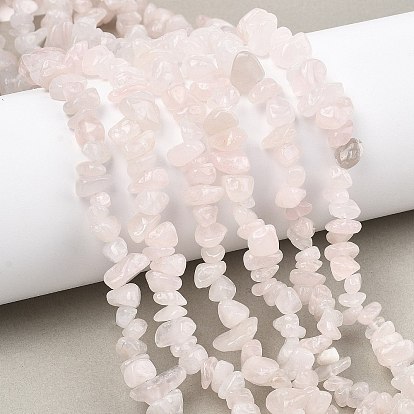 Природного розового кварца нитей бисера, чип