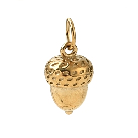 304 Stainless Steel Pendants, Pine Cone Charms