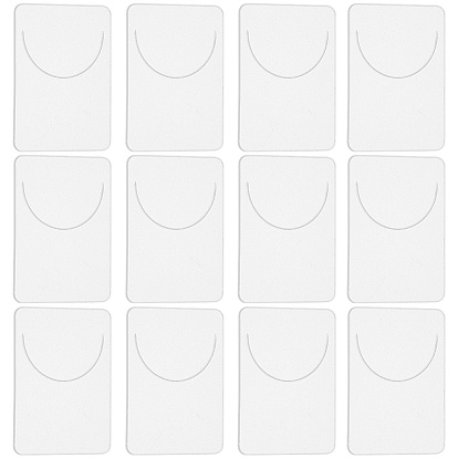 40 шт. ПП пластиковые пустые закладки, прямоугольные