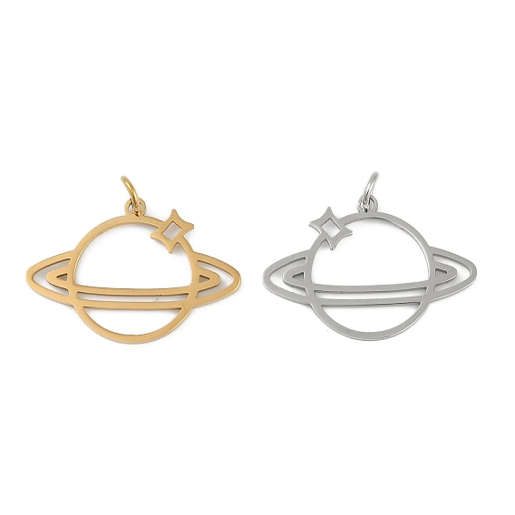 304 подвески из нержавеющей стали, с целью перехода в кольце, лазерная резка, прелести планеты