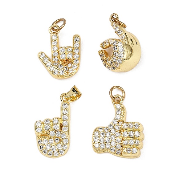 Латунные микро проложить кубического циркония подвески, жест, с целью перехода в кольце, без кадмия и без свинца, стойки покрытие, долговечный