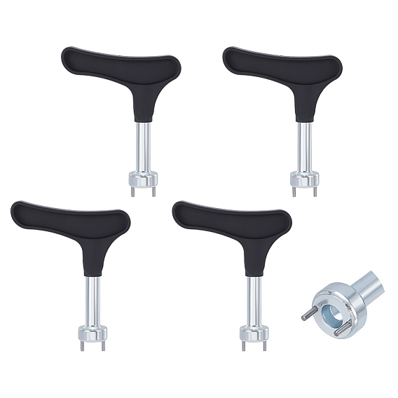 4шт. устройство для удаления шипов из обуви для гольфа из нержавеющей стали и пластика