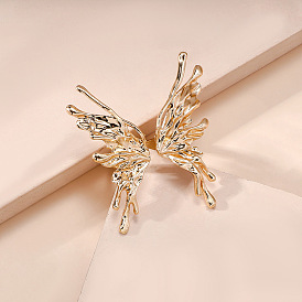 Регулируемые манжеты из цинкового сплава с открытыми кольцами для женщин, бабочка