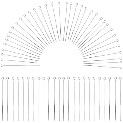600 шт. Латунный штифт с ушком, без кадмия и без свинца