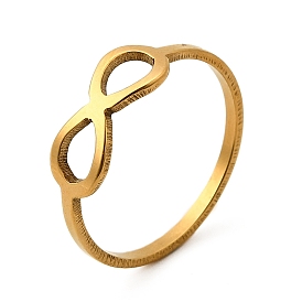 201 бесконечное кольцо из нержавеющей стали для женщин