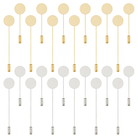 Наборы для изготовления брошей своими руками, включая значки из латуни и нержавеющей стали