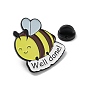 Bee/Cat/Star/Flower/Watermelon Alloy Enamel Brooch, for Men and Women