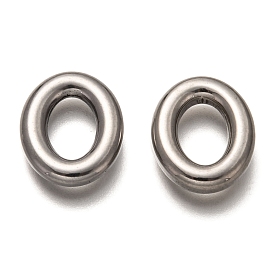 304 нержавеющей стали связывающий кольца, овальные
