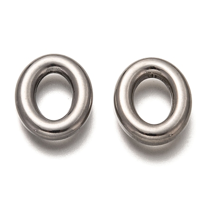 304 нержавеющей стали связывающий кольца, овальные