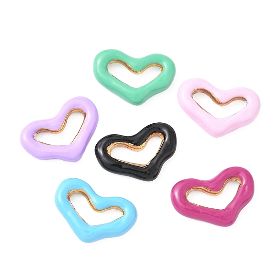 304 нержавеющей стальной эмали подвески, сердце, ионное покрытие (ip)