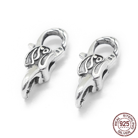Thailand 925 Sterling Silver Lobster Claw Clasps