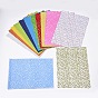 Printed A4 Polyester Fabric Sheets, Self-adhesive Fabric, for Garment Accessories