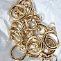 Round Ring Alloy Swivel Clasps