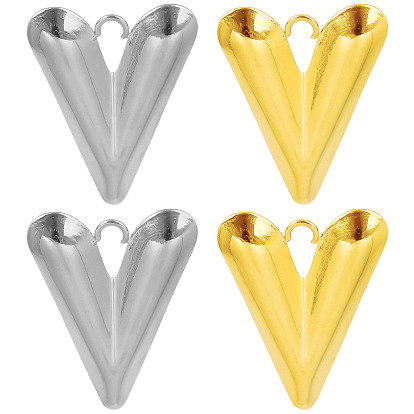 304 подвески из нержавеющей стали, шарма сердца