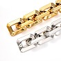 CCB Plastic Boston Link Chains, Rectangle