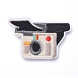 Computerized Embroidery Cloth Iron on/Sew on Patches, Costume Accessories, Appliques, Camera