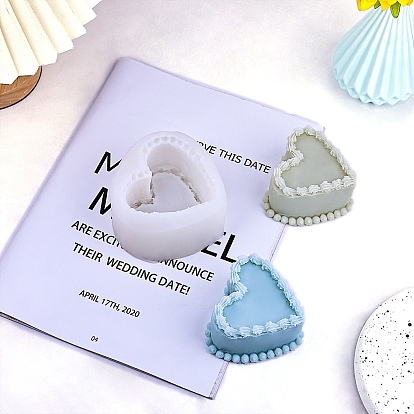 Силиконовые формы, формы для украшения, формы для литья гипсовой смолы, сердце