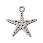 304 подвески из нержавеющей стали, лазерная резка, звезда очарование