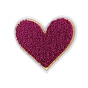 Cloth Computerized Embroidery Cloth Iron On/Sew On Patches, Heart