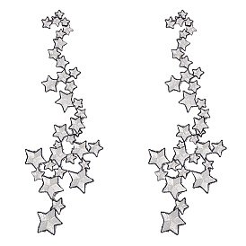 Пластыри, наклеить патч, аксессуары для костюма, аппликация, секви, звезда