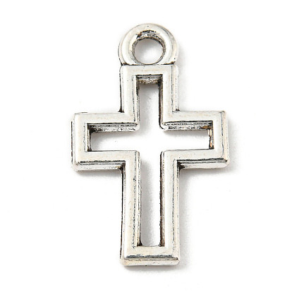 Сплавочные подвески тибетского стиля, крестик