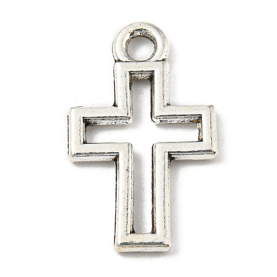 Сплавочные подвески тибетского стиля, крестик