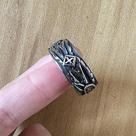 304 Кольца из нержавеющей стали для пары, крестик