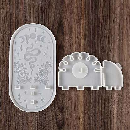 DIY Silicone Candle Molds, For Candle Making, Oval