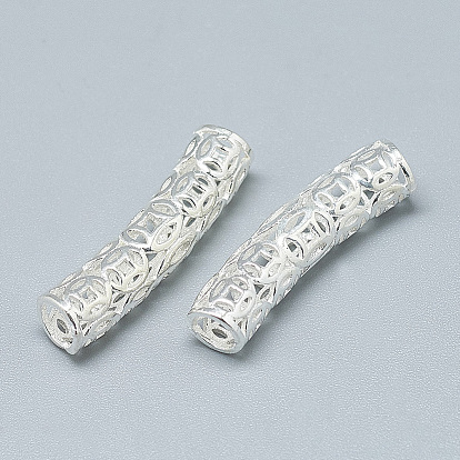 925 Sterling Silver Tube Beads