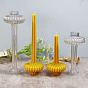 Transparent Plastic Candle Molds, for Candle Making Tools