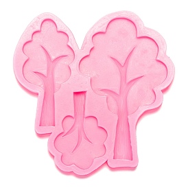 Tree Fondant Molds, Food Grade Silicone Molds, For DIY Cake Decoration, Chocolate, Candy, UV Resin & Epoxy Resin Craft Making