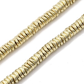 Гальванические нити из синтетических немагнитных гематитовых бусин, витую диск