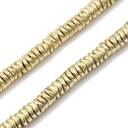 Гальванические нити из синтетических немагнитных гематитовых бусин, витую диск