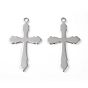 201 Stainless Steel Pendants, Cross