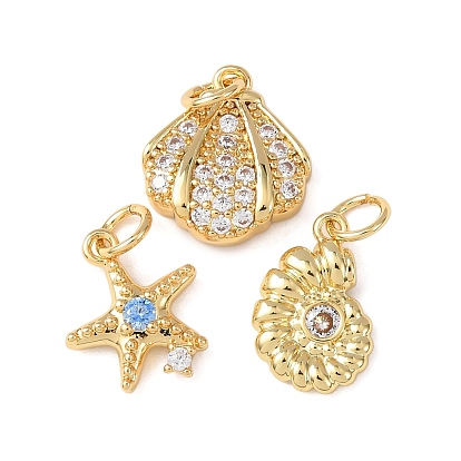 Латунные микро проложить кубического циркония прелести, без кадмия и без свинца, стойки покрытие, долговечный, с целью перехода в кольце, реальный 18 k позолоченный