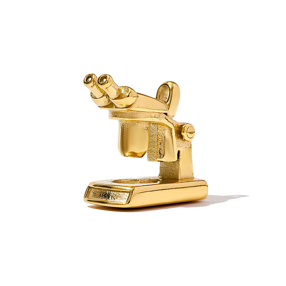 304 подвески из нержавеющей стали, украшения для микроскопа, зеркальная полировка, ионное покрытие (ip)