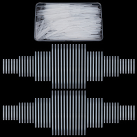 Ahademaker 320шт 4 стиль нейлоновые косточки корсет полоски, нижнее белье бюстгальтер свадебное платье швейная фурнитура