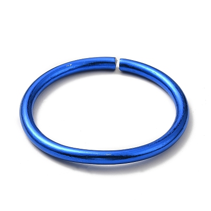 Aluminium Open Jump Rings, Round Ring