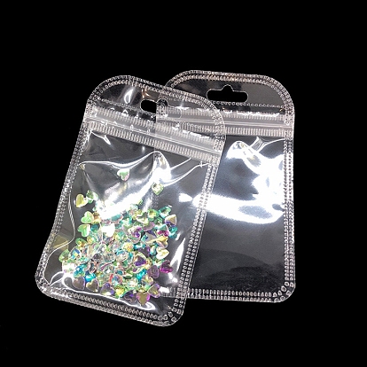 Rectangle Plastic Zip Lock Bags, Resealable Packaging Bags, Self Seal Bag