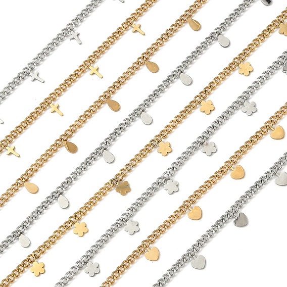 304 из нержавеющей стали обуздать цепи, ионное покрытие (ip), несварные, с катушкой