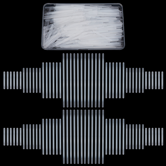 Ahademaker 320шт 4 стиль нейлоновые косточки корсет полоски, нижнее белье бюстгальтер свадебное платье швейная фурнитура