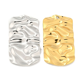 Ионное покрытие (ip) 304 подвески из нержавеющей стали, прямоугольный шарм