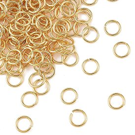 SHEGRACE Brass Open Jump Rings, Nickel Free