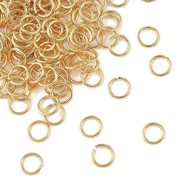 Открытые прыжковые кольца Shegrace Brass, без никеля 
