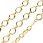 Цепи прямоугольные звенья с текстурой из латуни, стойки покрытие, без кадмия и без свинца, долговечный, пайки, с катушкой