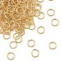 Открытые прыжковые кольца Shegrace Brass, без никеля 