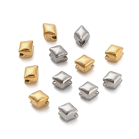 304 из нержавеющей стали бусы, ромб