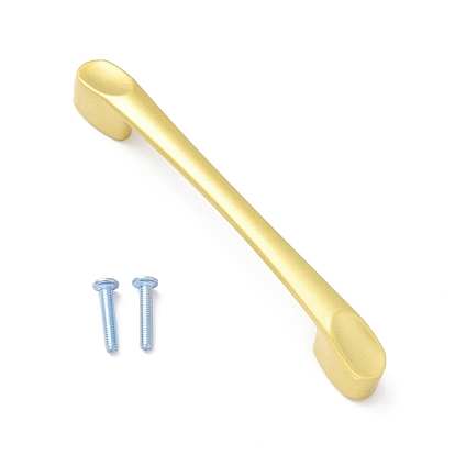 Zinc Alloy Cabinet Door Knobs, Kitchen Drawer Pulls Cabinet Handles, with Iron Screws